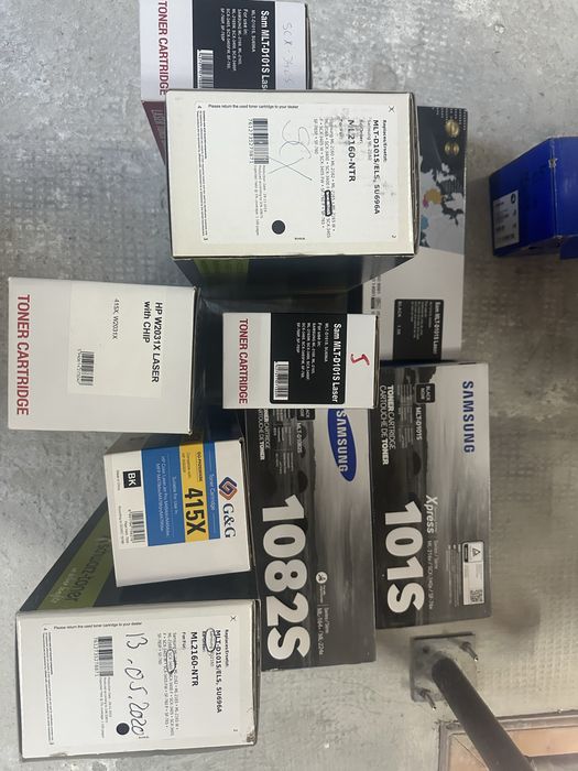 Toner imprimante hp si samsung