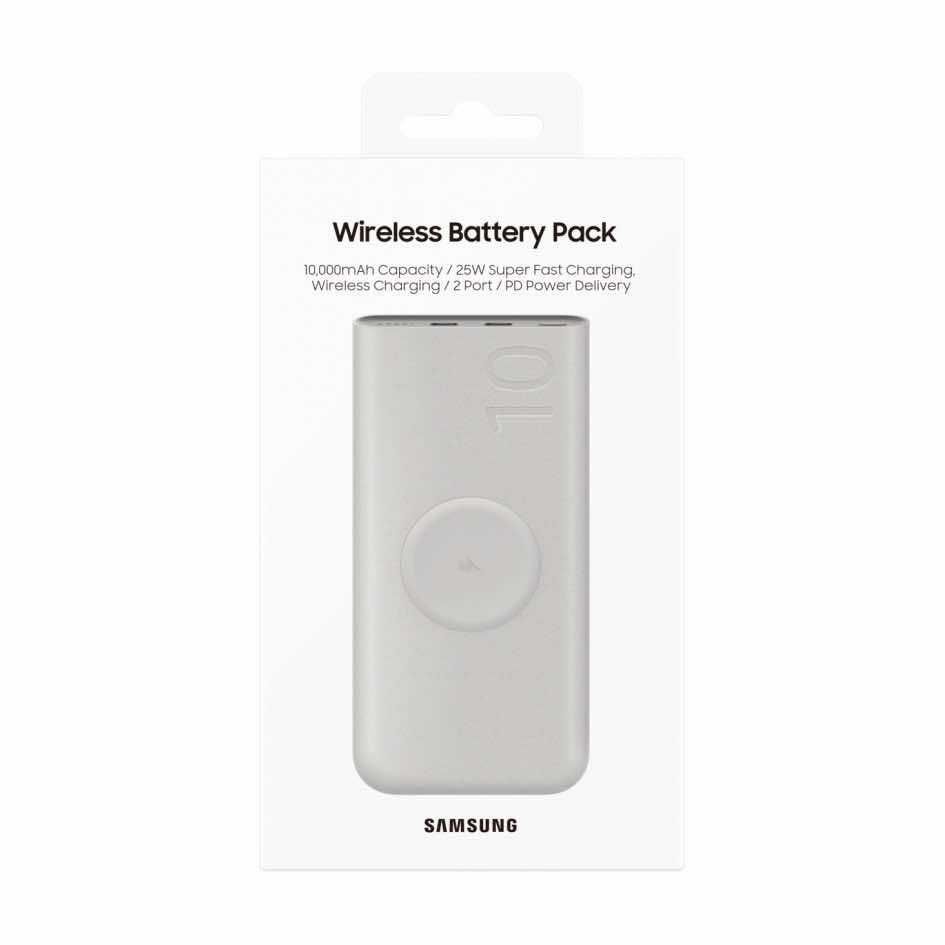 Samsung Power Bank 10000 mAh 25W с 2xUSB-C порта и безжично зареждане
