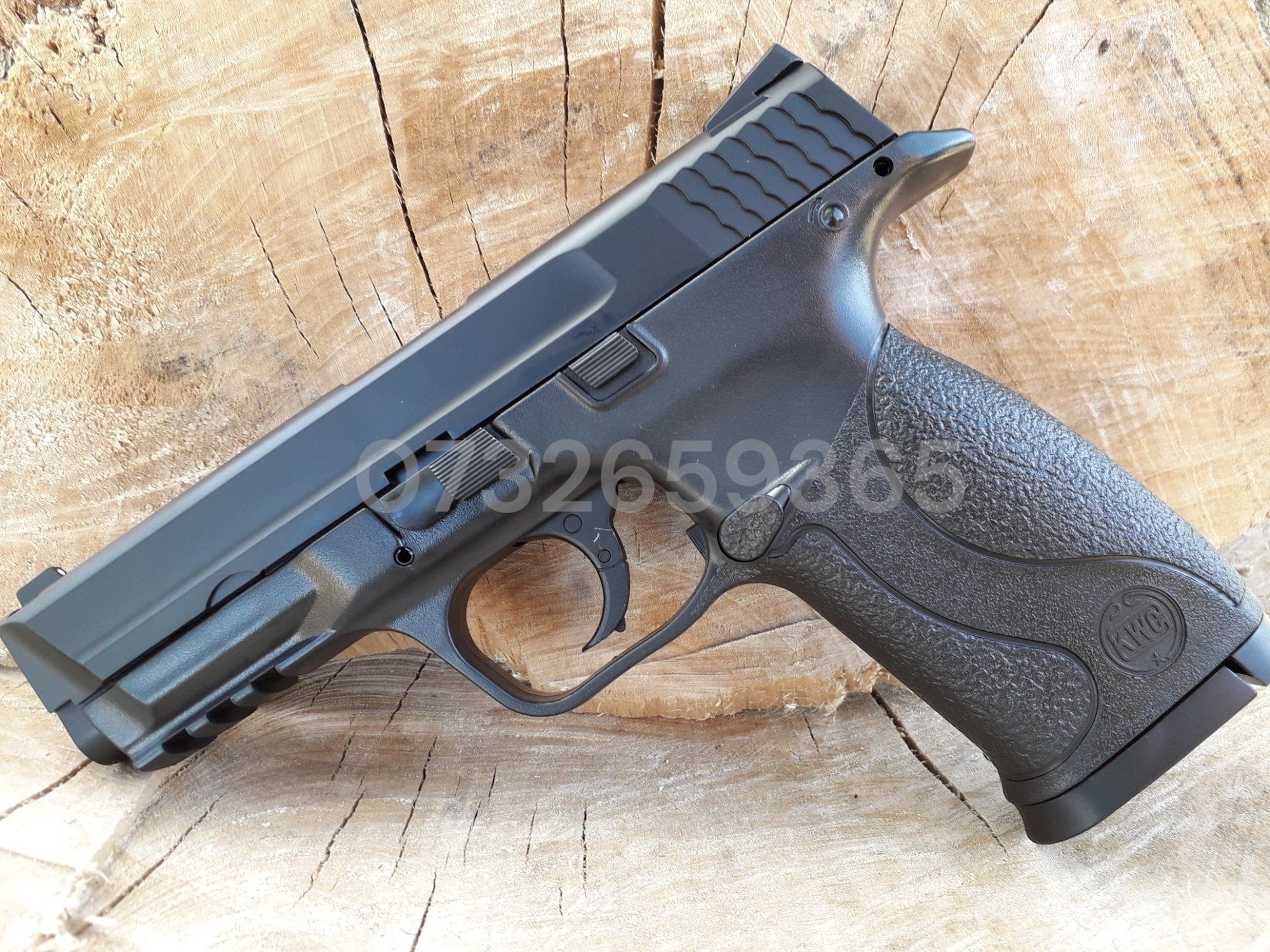 Reducere Smith&Wesson pistol airsoft CO2 NBB slide metal puternic NOU