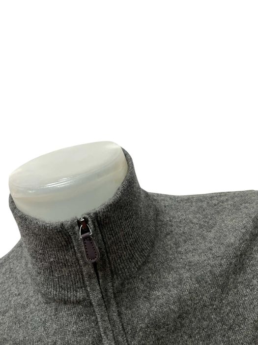 JOHN LEWIS размер M мъжки кашмирен пуловер 100% КАШМИР сив