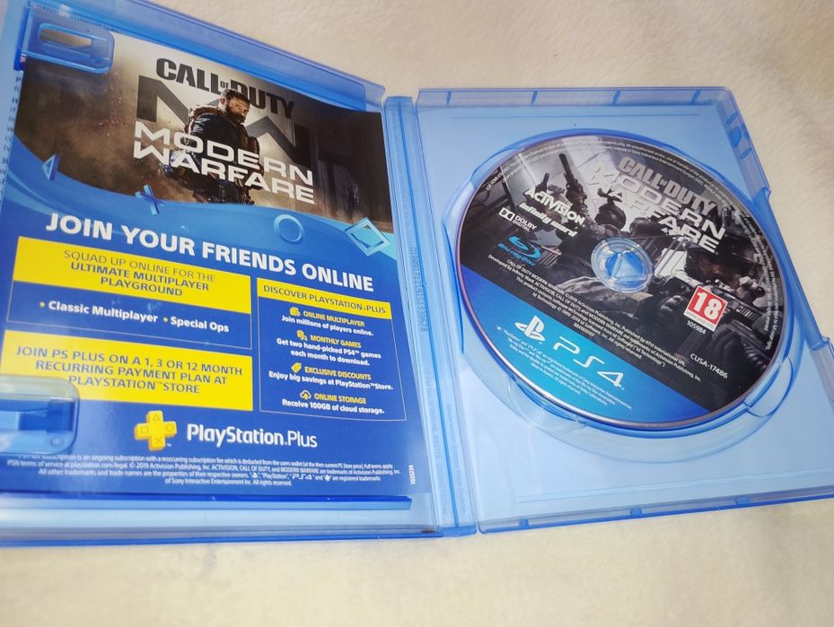 Call of duty Modern Warfare ps 4 ps5 playstation 4