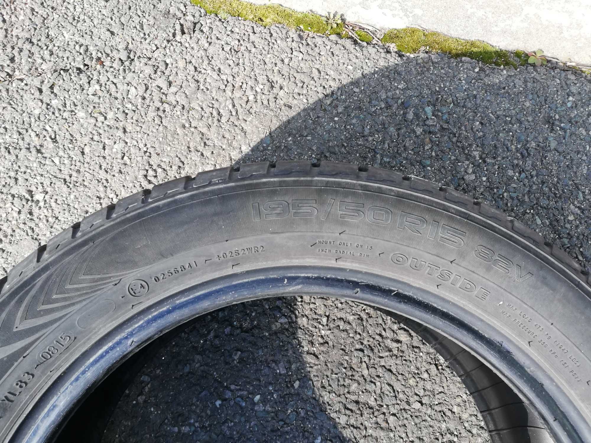 Vand 3  anvelope vara 195/50R15