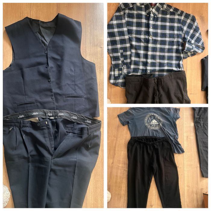 Lot haine barbat XL-10 buc