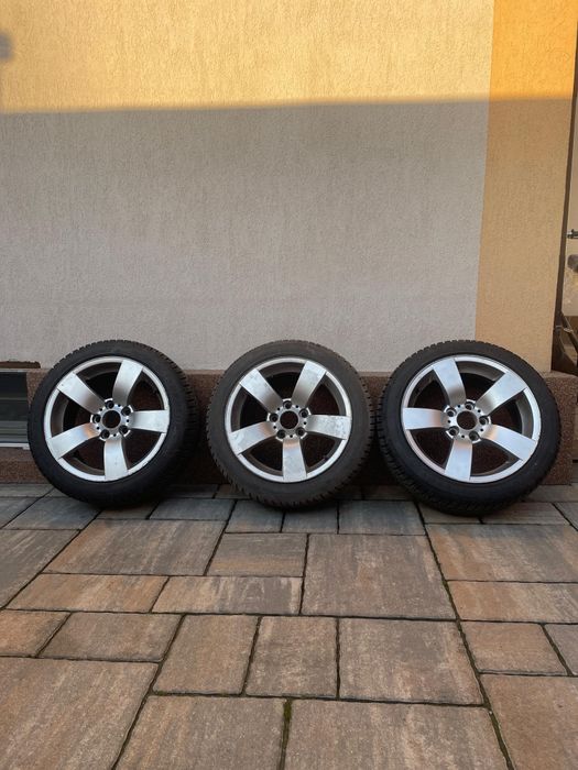 Jante BMW style 138 122 cu anvelope iarna DUNLOP 225 45 r17