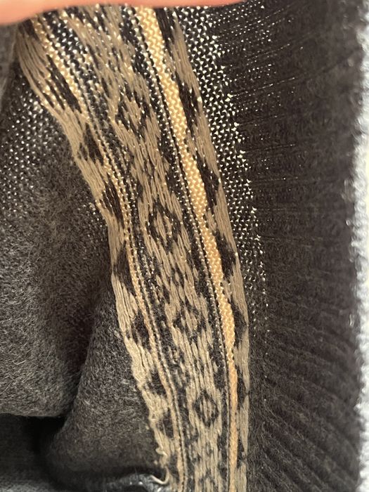 Pulover cu motiv festiv, 100% lână, Stefanel