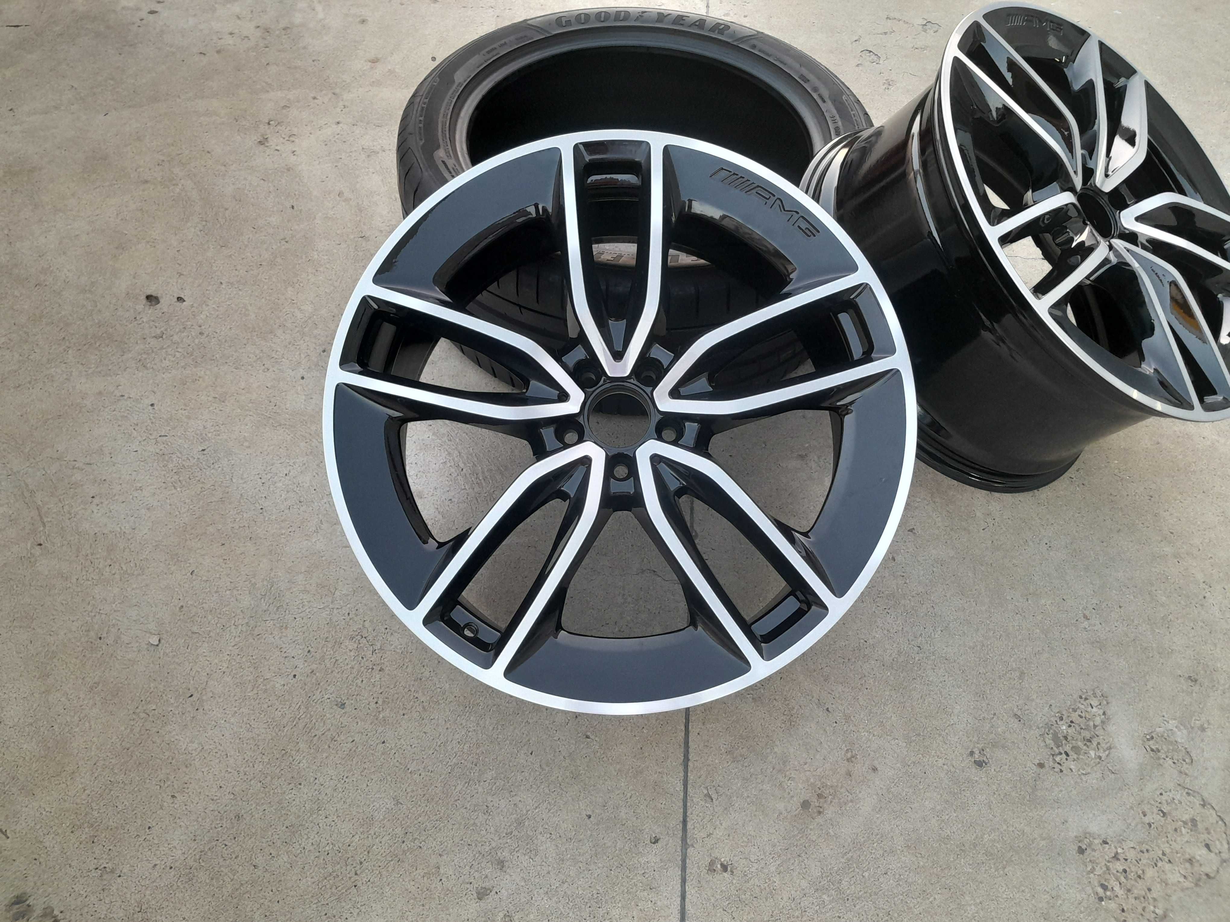 Doua jante fata 22 toli originale mercedes gle gls cod A1674013600