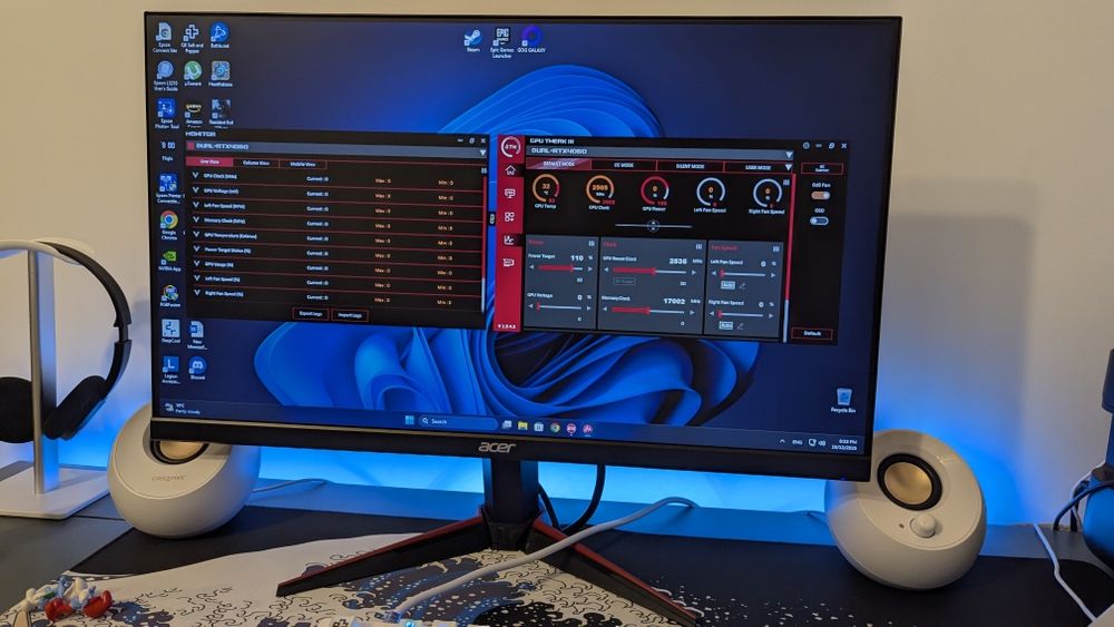 Monitor Acer VG240 y E- 100 hz 1080