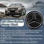 Emblema Logo Mercedes Luminata Luminoasa LED alb GLC GLE GLS