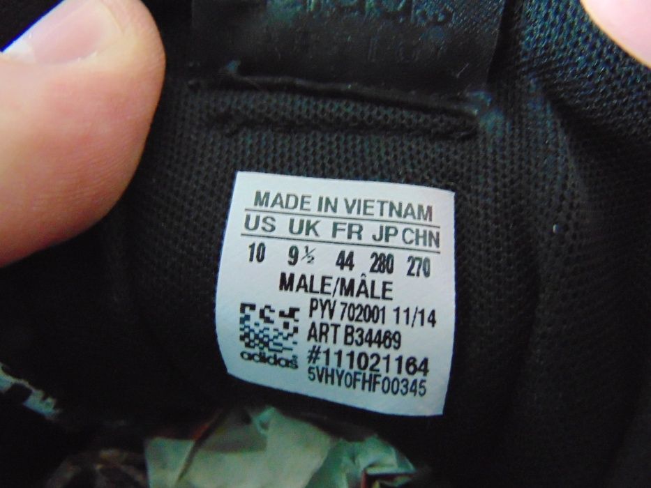Adidas ZX номер 44 Оригинални мъжки маратонки