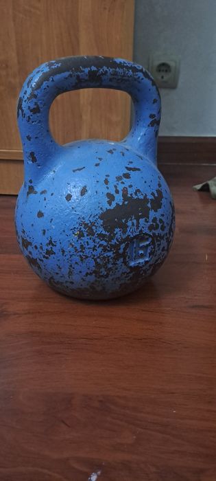 Продам гирю 16кг, олимпийская