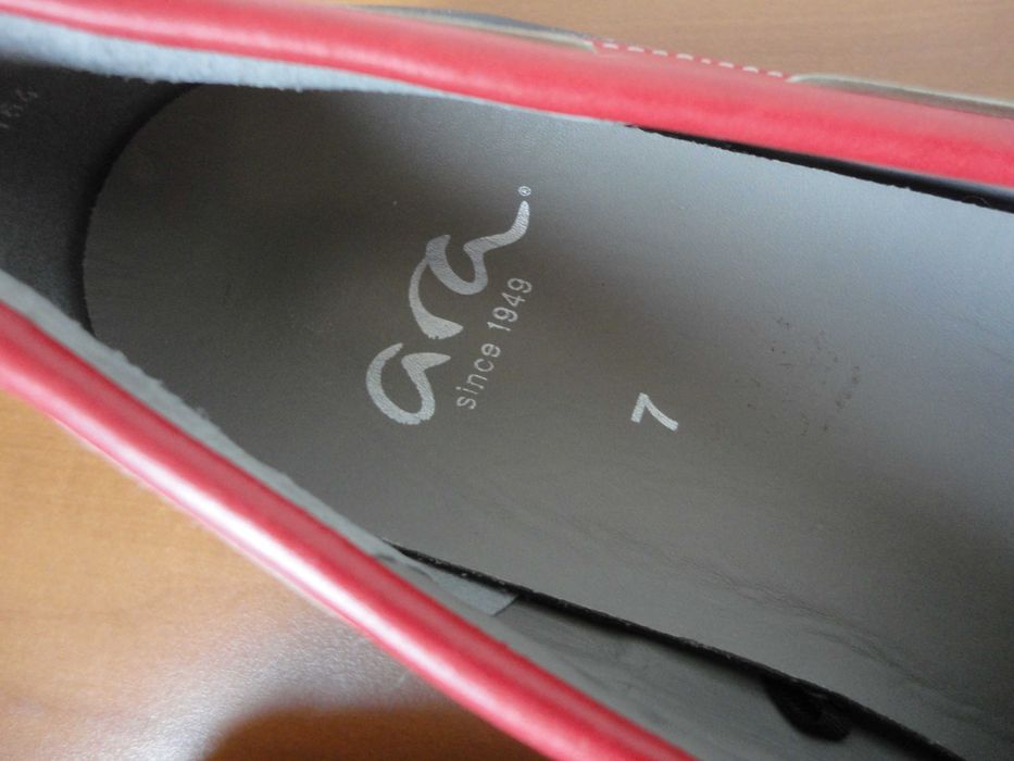 N41 Ara/естествена кожа/дамски мокасини