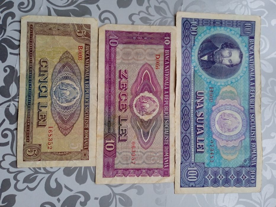 Bancnote vechi din mai multe țări