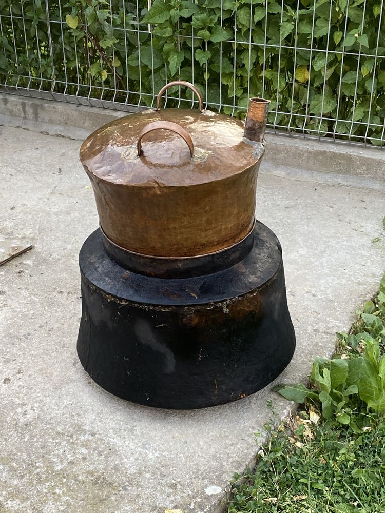 Cazan cupru 50 60 litri pr tuica
