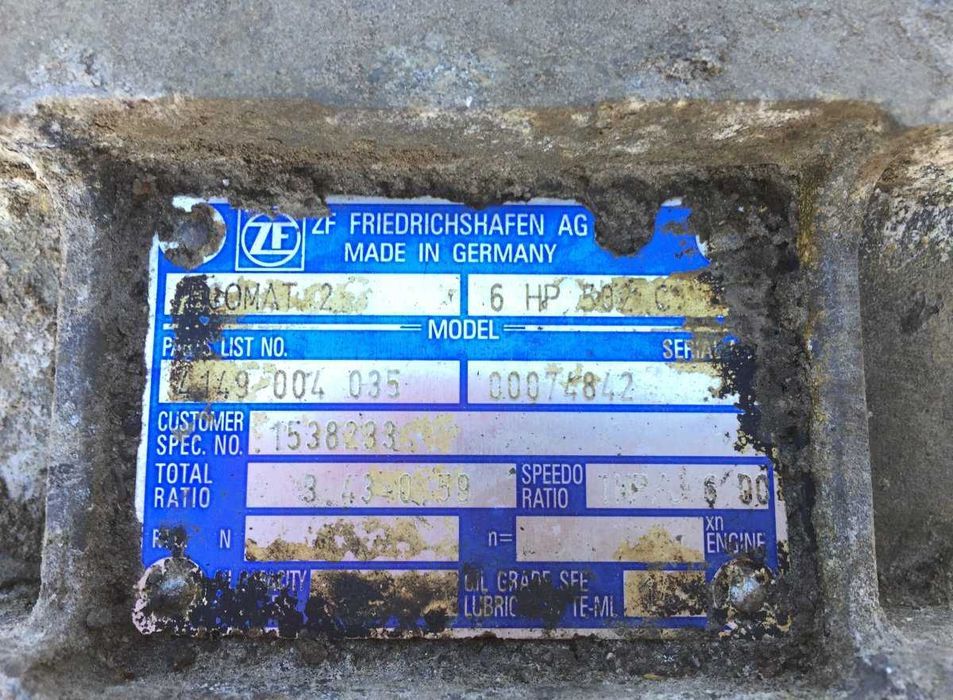 Cutie de viteze camion SCANIA seria K,N,F