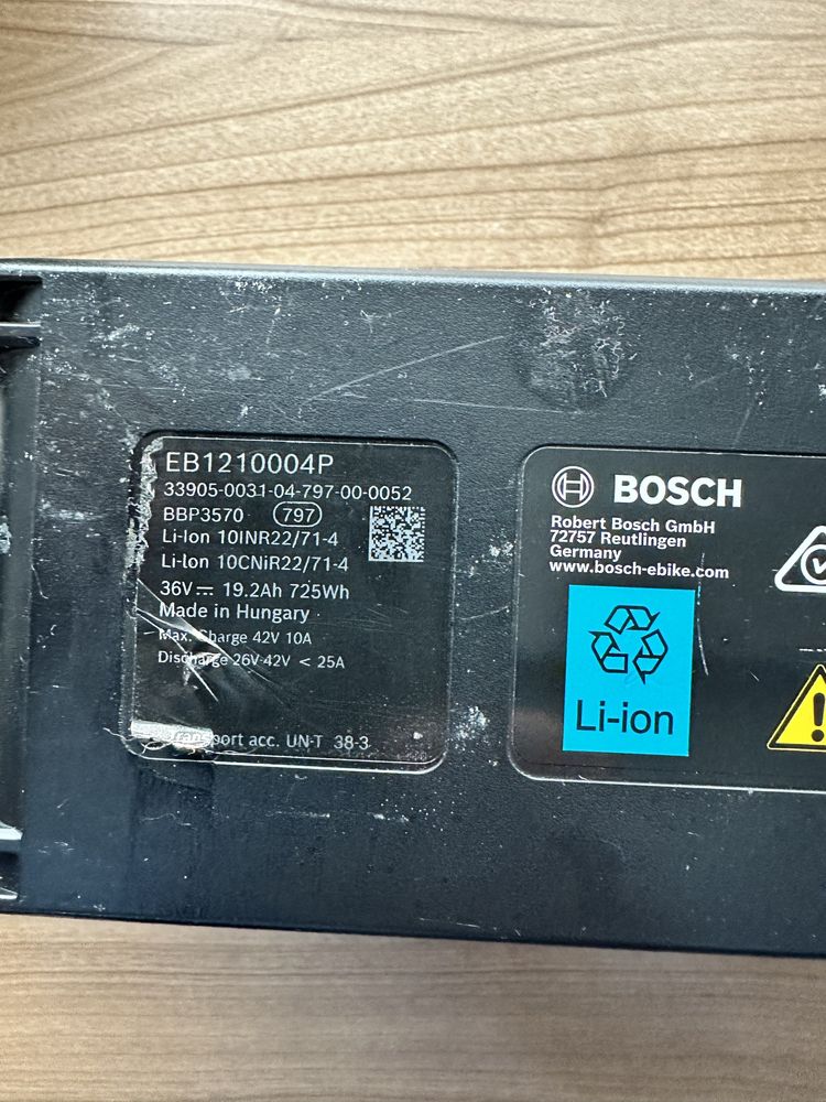Baterie Bosch PowerPack Smart 725Wh