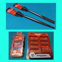 Set Dalta + Spitz Milwaukee, Accesorii biti impact Milwaukee