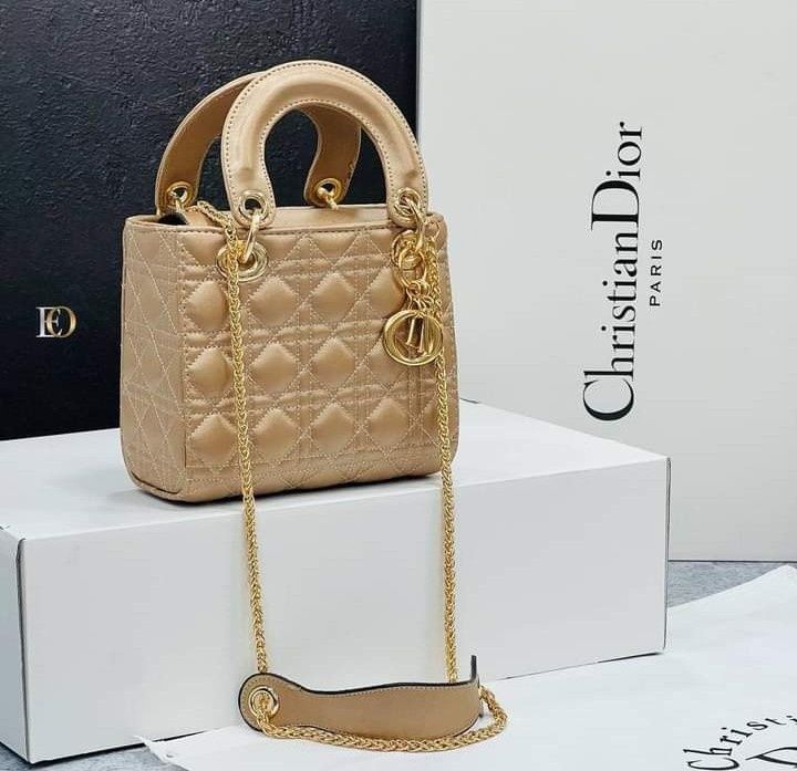 Geanta Dior mini,model Lady, diverse culori, saculet, etichetă