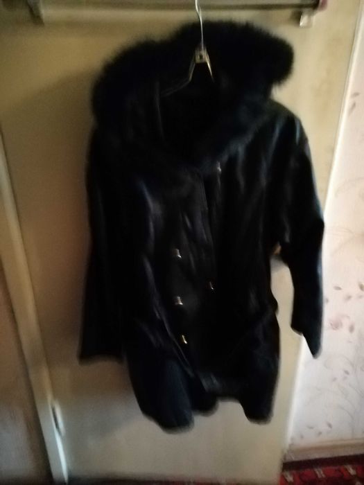 Укороченный плащ с башлыком без подклада