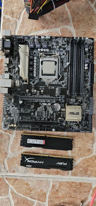 Componente PC asus h170m-plus intel i5 16 gbddr4