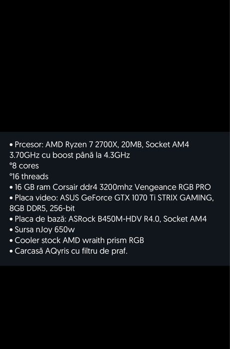 Calculator Gaming vand/schimb