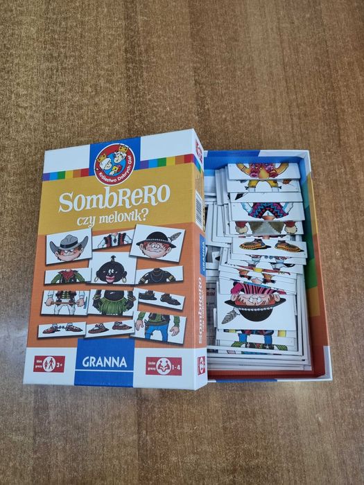 Joc Puzzle Granna, Sombrero, Rase umane, carton, cutie completă.