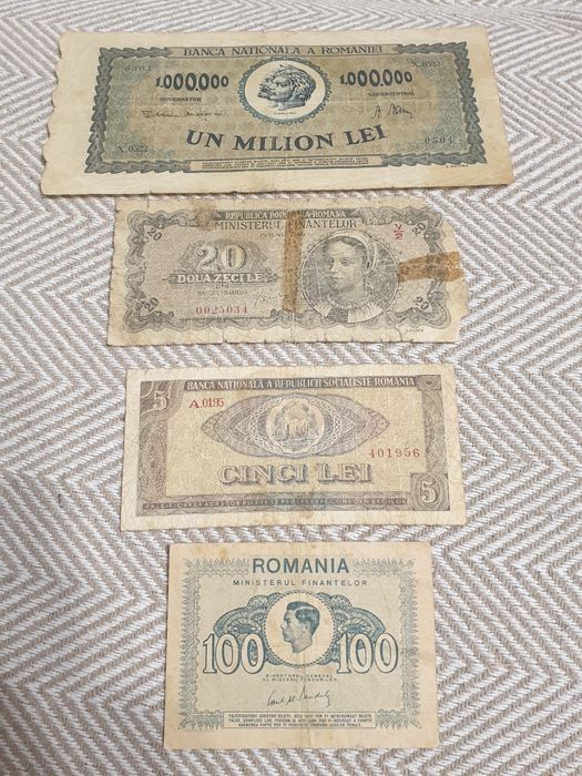 Loturi bancnote romanesti