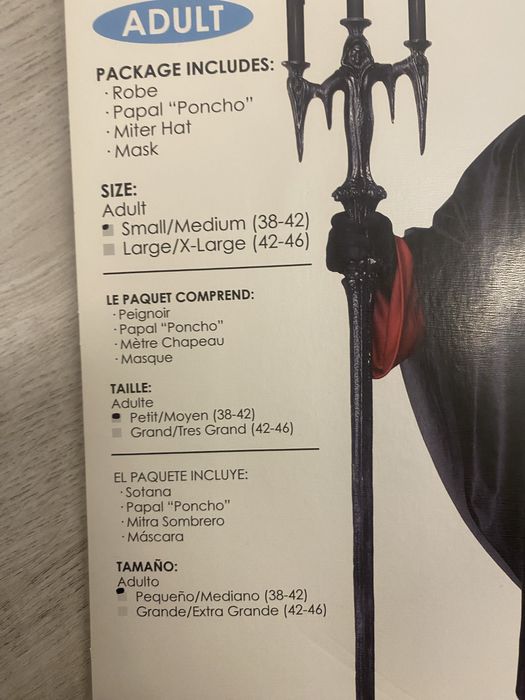 Costum Hallowen Adulti