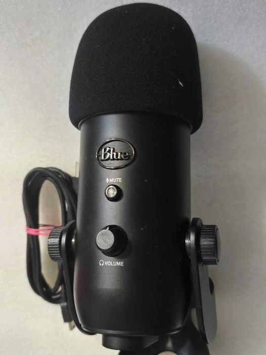 Microfon Profesional Blue Yeti USB, PC & Mac Gaming Podcast, Streaming