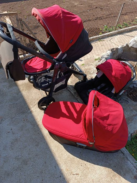 Бебешка количка Graco Evo 3 в 1 – в добро състояние
