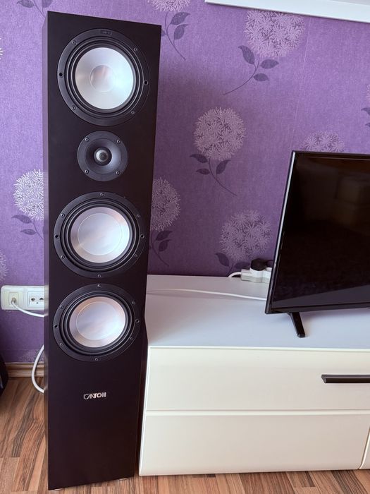 Boxe  Canton, amplificator cd si tuner yamaha
