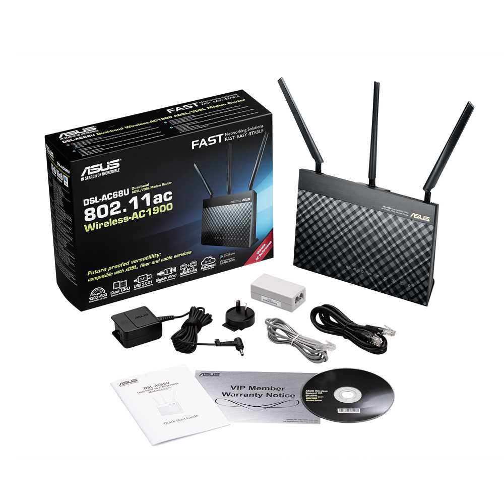 ASUS DSL-AC68U роутер Wi-Fi