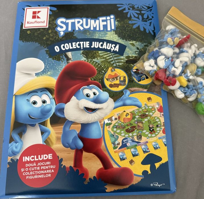 Vând colecție strumfi Kaufland +albumul