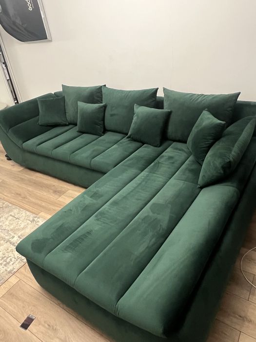 Coltar extensibil Verde Smarald - Rosario ACAJU 300x200x76