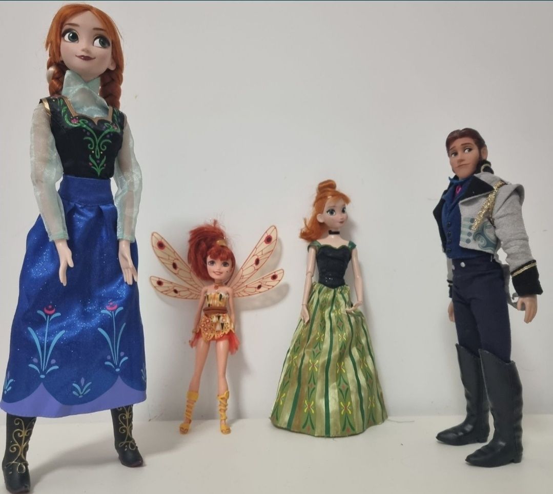 Frozen, Anna, Hans, Alba ca Zapada Mattel din 1966, Mia & Me Yuko,