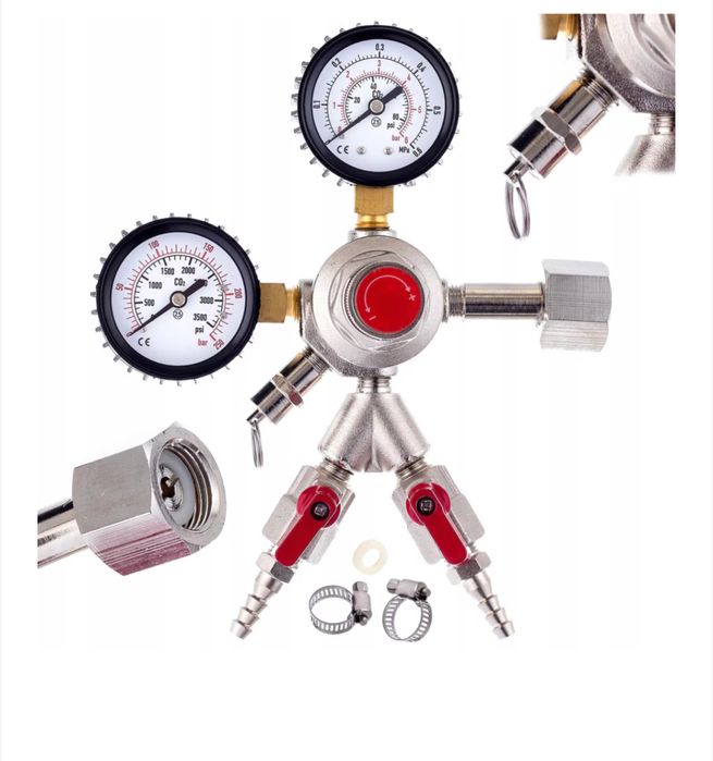 Manomentru (regulator presiune co2) dozator de bere