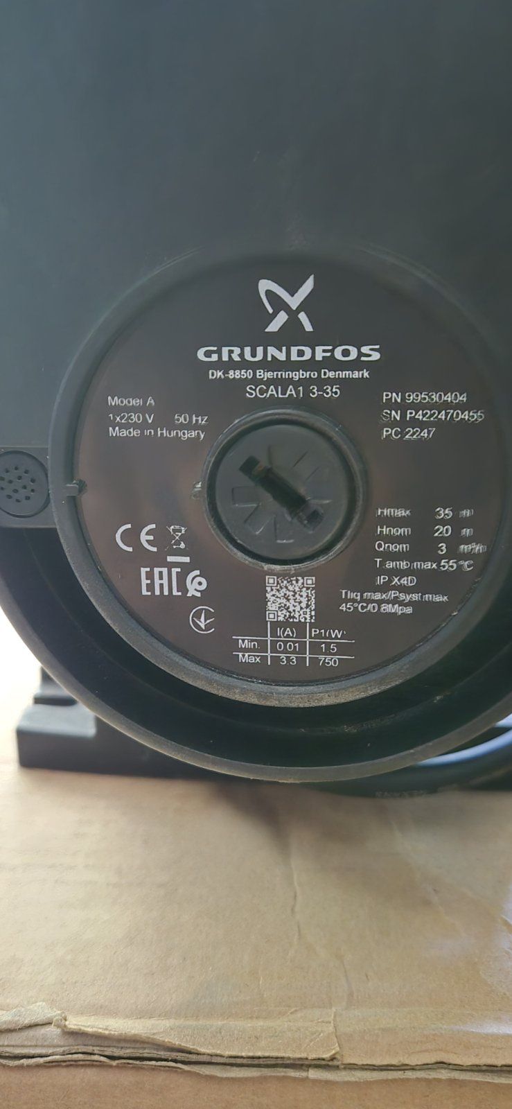 Помпа Grundfos Scala1 3-35