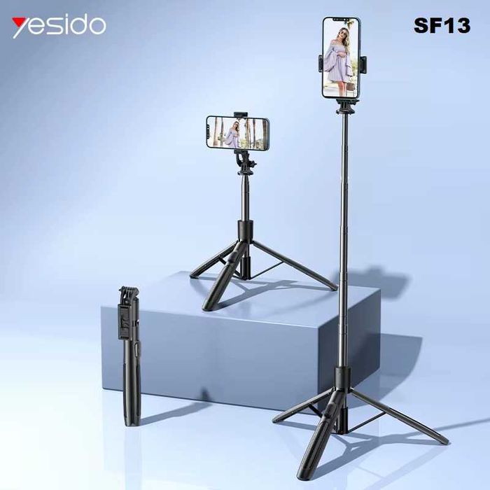 Yesido SF13 — Штатив-Селфи Стик 2-в-1. Есть доставка