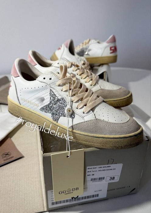 Adidasi dama de piele Golden Goose