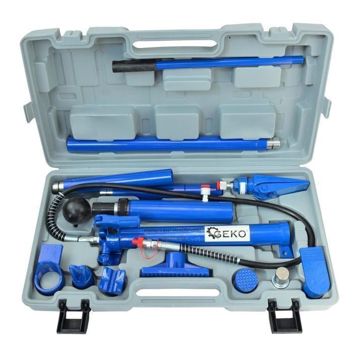 Presa hidraulica pentru  indreptat caroserii auto 10 tone 15 piese