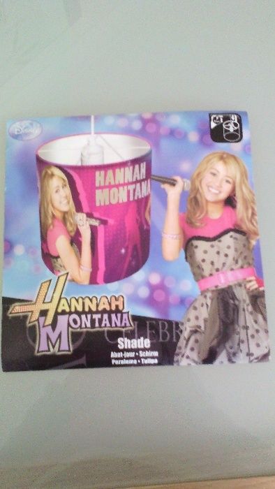 Полилей от плат за детска стая "HANNAH MONTANA"