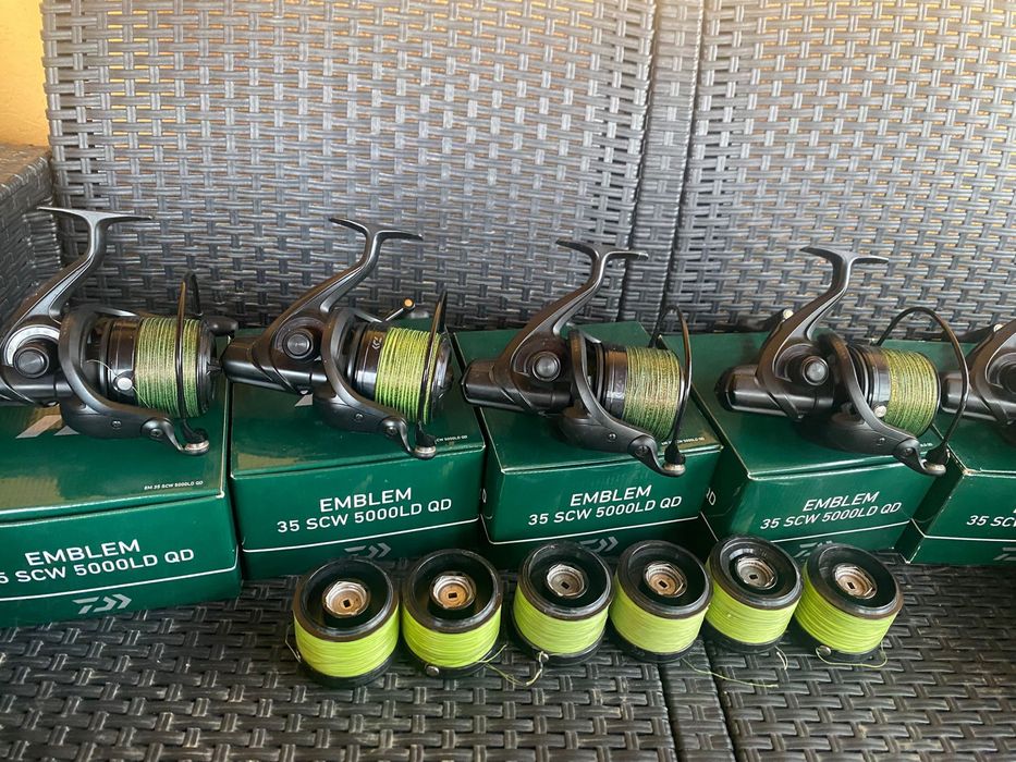 Vand 6 Daiwa Emblem 35 scw 5000qd