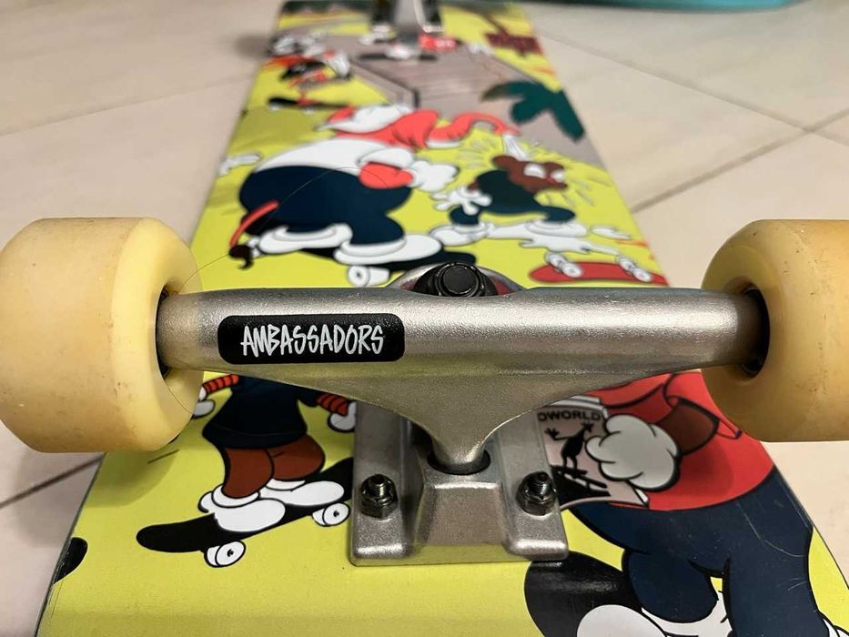 Скейтборд Torey Pudwill. Практически нов! В отлично състояние!