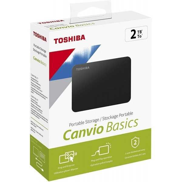 Внешний жесткий диск - Toshiba Canvio Basic 2TB USB