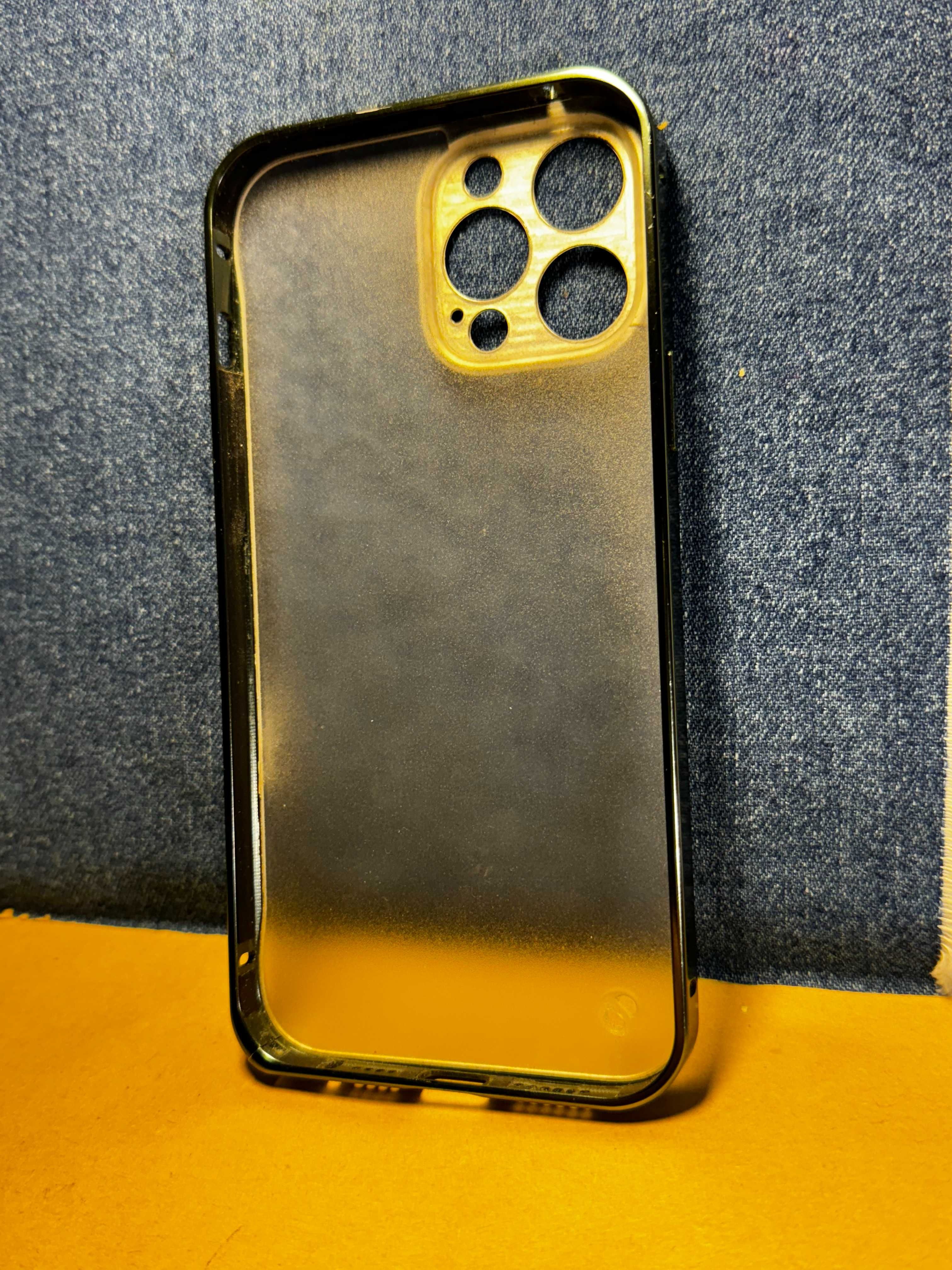 Bumper Hard Frame / Метална рамка + гръб за iPhone 13 Pro Max Green