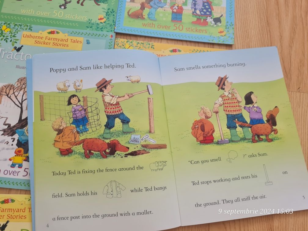 Colectia Usborne Poppy and Sam, Poppy si Sam