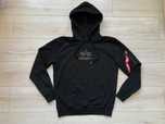 Alpha Industries черен суитчър суичър размер S