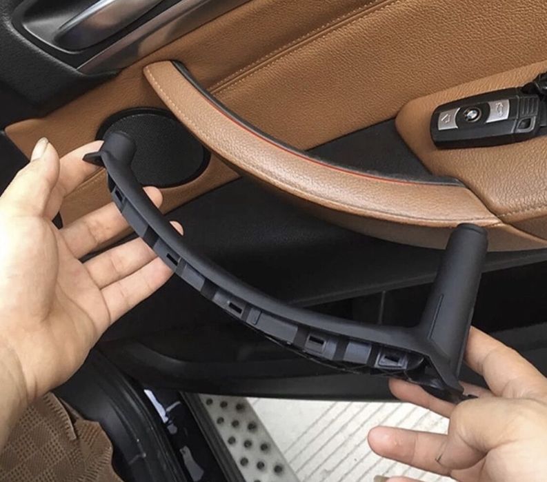 Maner interior fata usa dreapta crem bej maro negru Bmw X5 E70 X6 E71