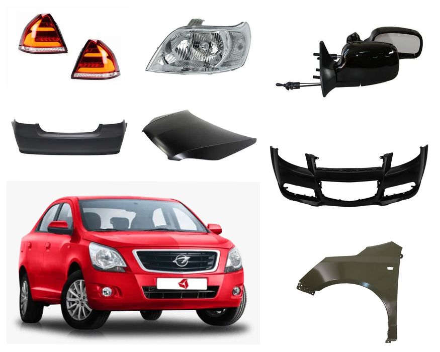 Chevrolet Cobalt  капот , двери , бампер , крыло , фара