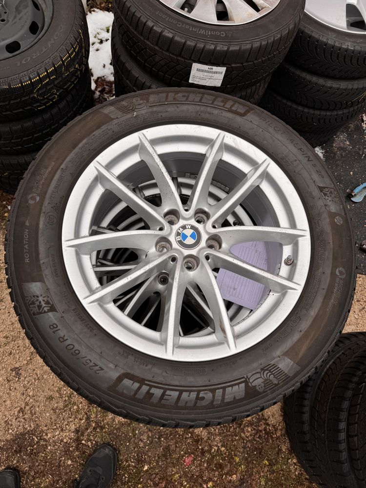 Jante roti iarna bmw g01 g02 x3 x4 225 60 18 michelin