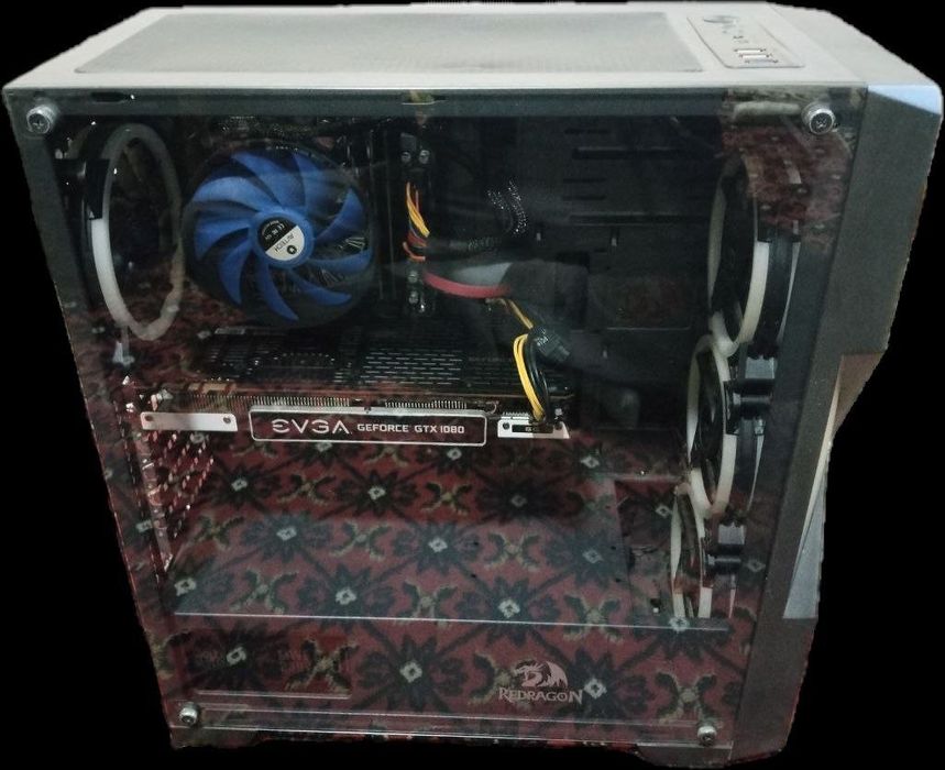 Case Pc Red Dragon